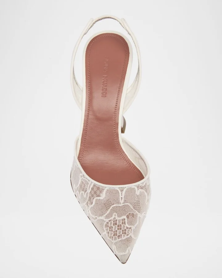 Holli Lace Slingback Pumps - Image 2