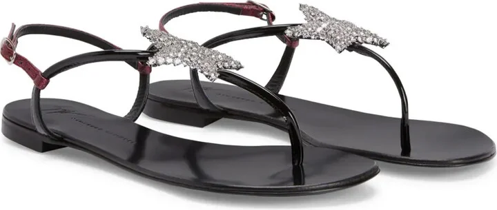Hollie Star crystal-embellished sandals - Image 2