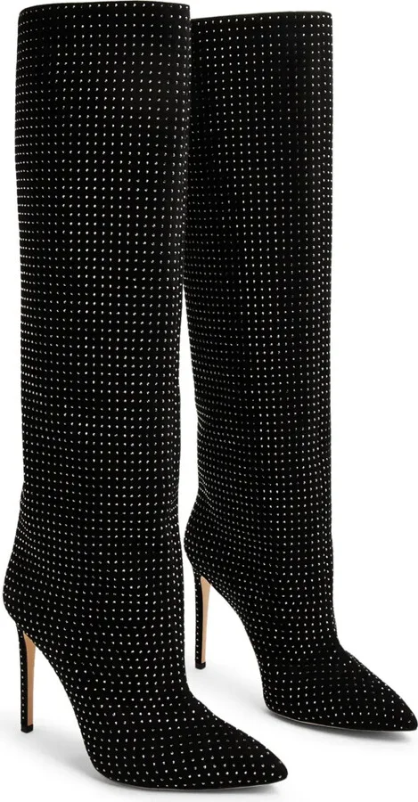 Holly 105mm crystal-embellished boots - Image 5