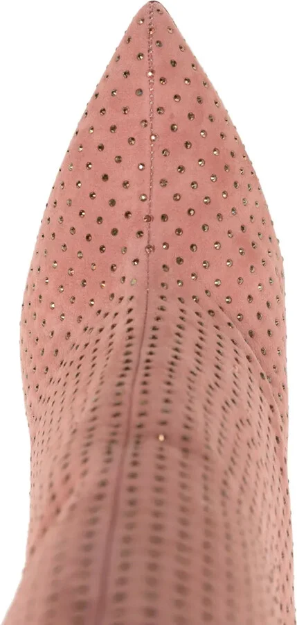 Holly 105mm embellished suede boots - Image 4