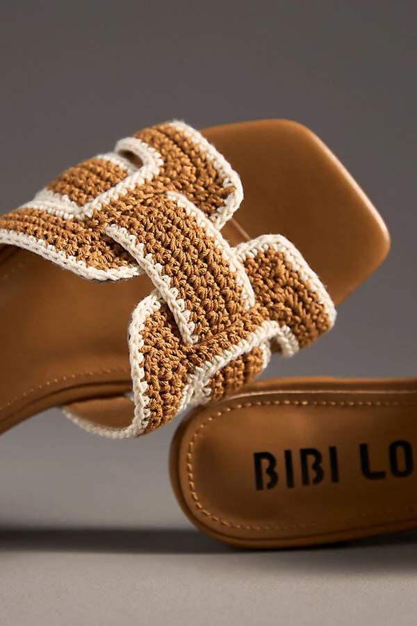 Holly Crochet Slide Sandals - Image 3