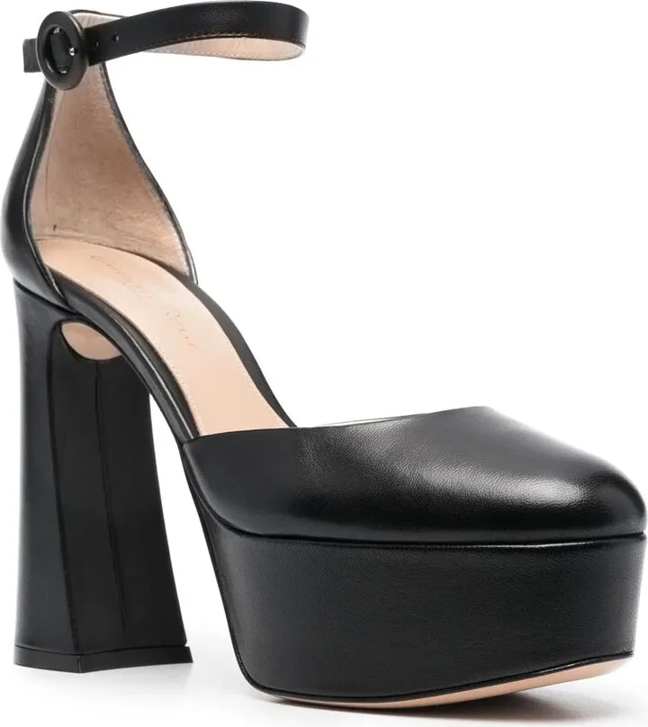 Holly D'Orsay platform pumps - Image 2