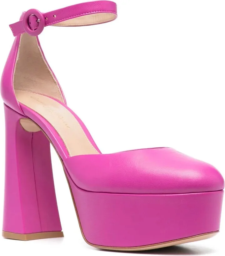 Holly D'Orsay platform pumps - Image 2