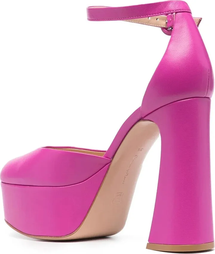 Holly D'Orsay platform pumps - Image 3