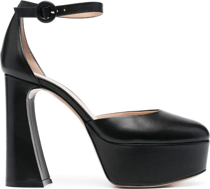 Holly D'Orsay platform pumps