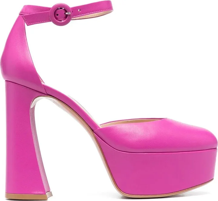 Holly D'Orsay platform pumps