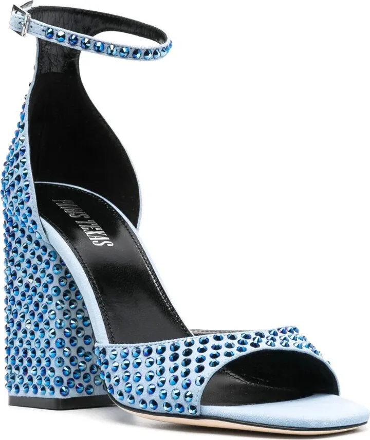 Holly Fiona 100mm rhinestone sandals - Image 2