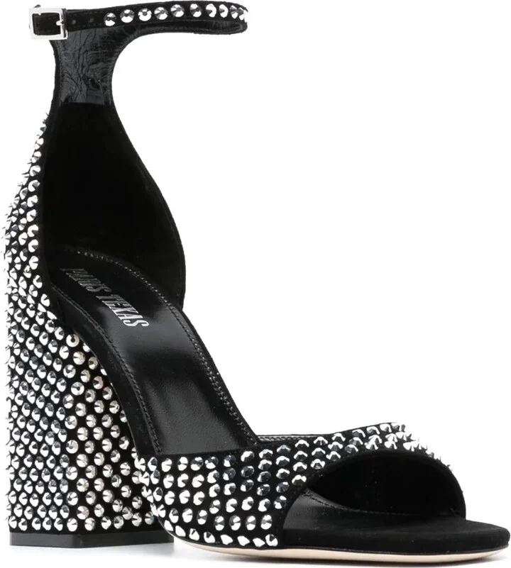 Holly Fiona 100mm suede sandals - Image 2