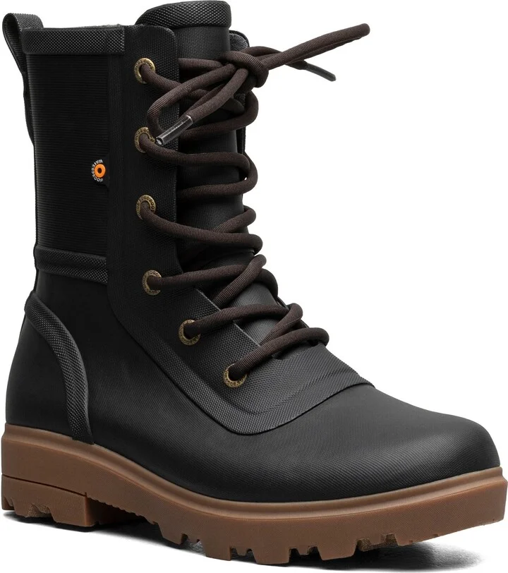 Holly Lace-Up Waterproof Rain Boot