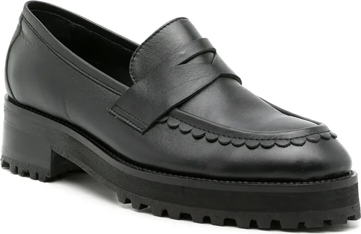 Holly leather penny loafers - Image 2