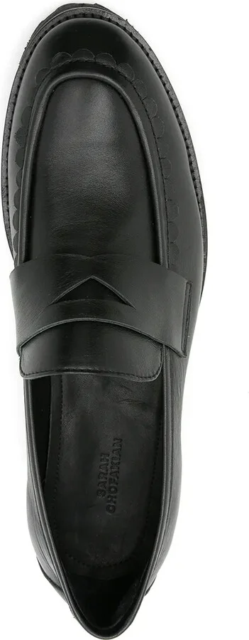 Holly leather penny loafers - Image 4