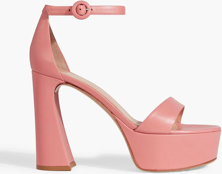 Holly leather platform sandals