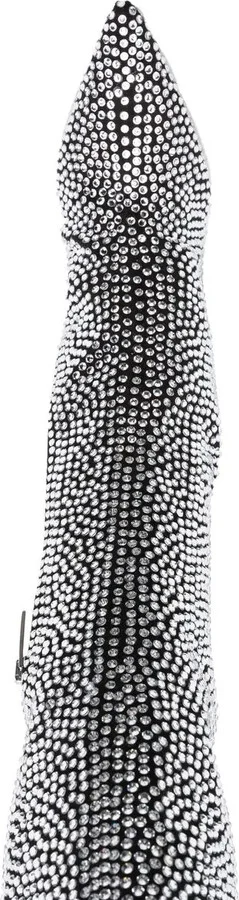 Holly Mama crystal-embellished 110mm boots - Image 4
