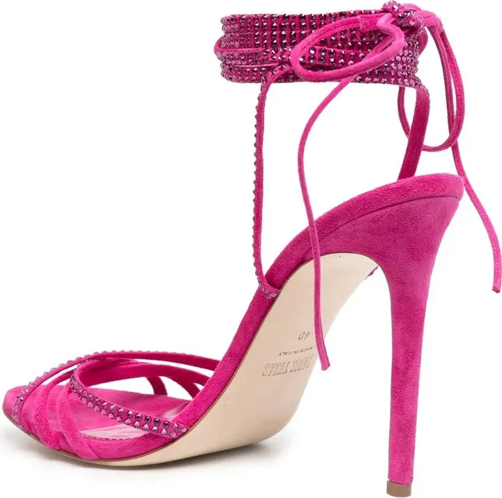Holly Nicole 105mm lace up sandals - Image 3