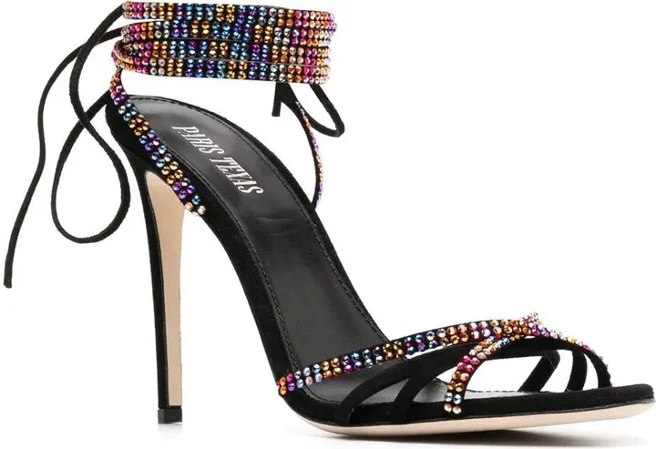 Holly Nicole 105mm suede sandals - Image 2