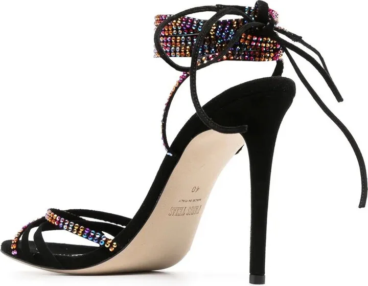 Holly Nicole 105mm suede sandals - Image 3