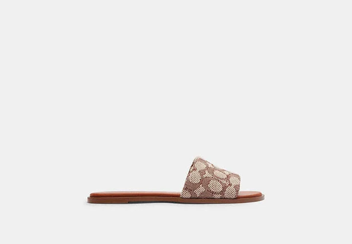 Holly Sandal In Signature Textile Jacquard - Image 2