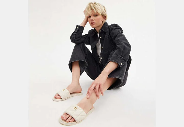Holly Sandal With Quilting - Image 6