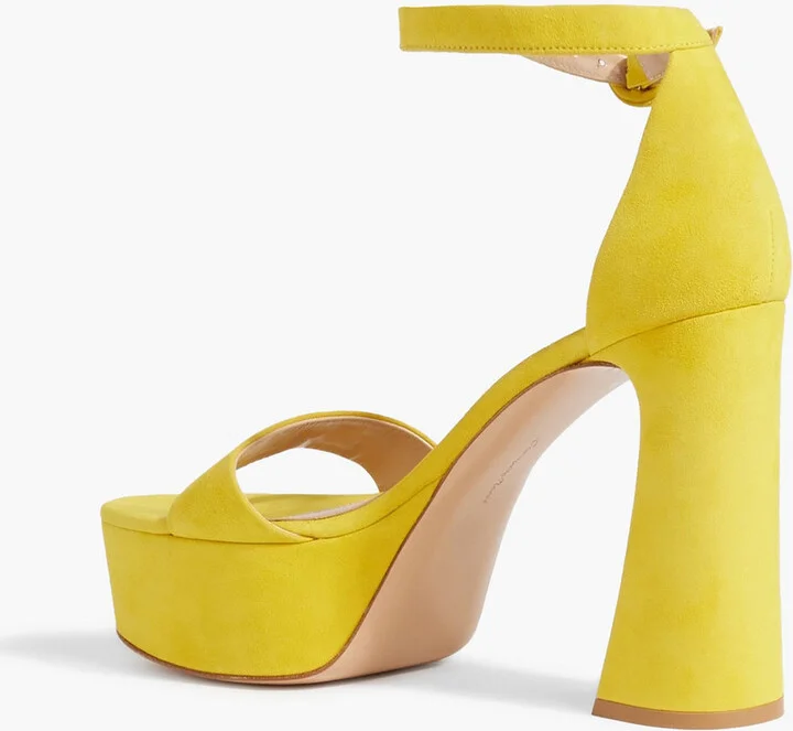 Holly suede platform sandals - Image 3