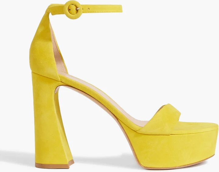Holly suede platform sandals