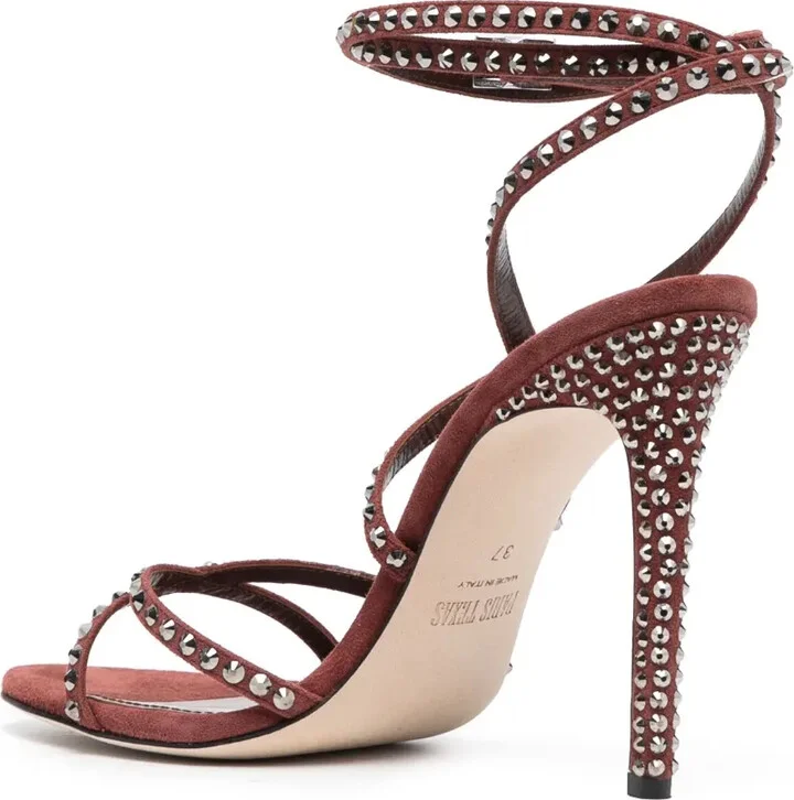Holly Zoe 105mm stud-embellished sandals - Image 3