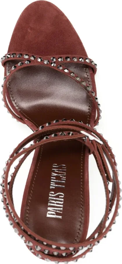 Holly Zoe 105mm stud-embellished sandals - Image 4