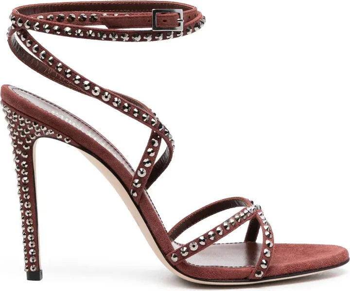 Holly Zoe 105mm stud-embellished sandals