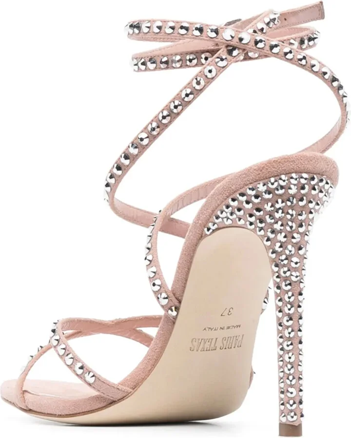 Holly Zoe lace-up 115mm sandals - Image 3