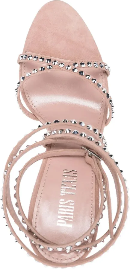 Holly Zoe lace-up 115mm sandals - Image 4