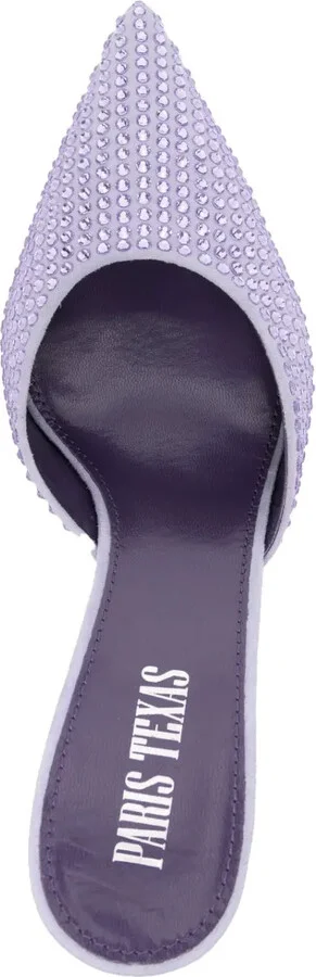 Hollywood 75mm crystal-embellished mules - Image 4