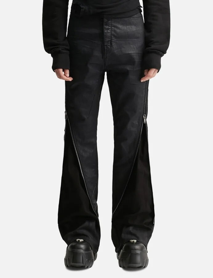 Hollywood Bolan Banana In Wax Stretch Denim - Image 3