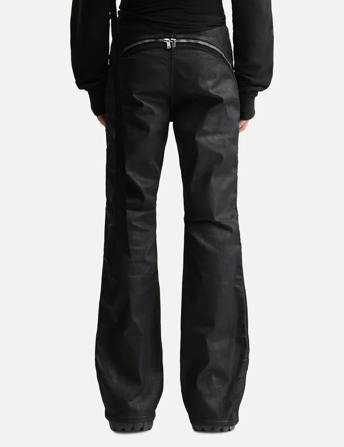 Hollywood Bolan Banana In Wax Stretch Denim - Image 4