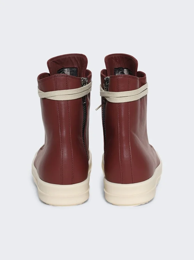 Hollywood High Top Sneakers Rosewood And Milk