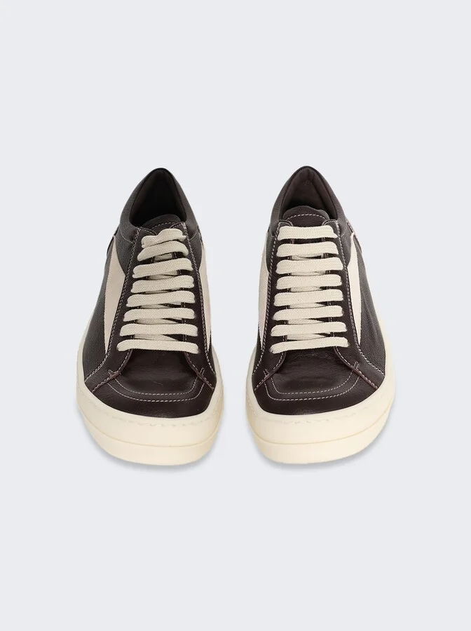 Hollywood Vintage Sneakers Mahogany And Milk