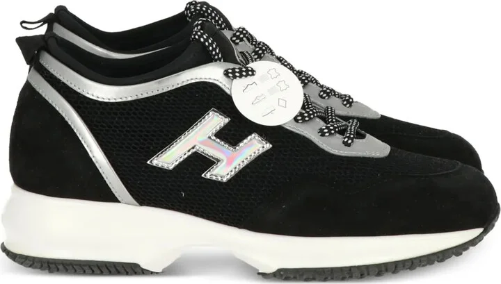 Holographic Logo-Effect Sneakers