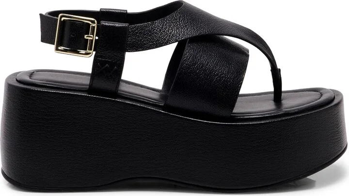 Holt Ankle Strap Platform Sandal - Image 9