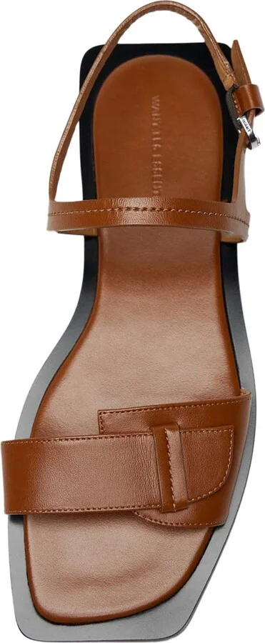 Holton Smooth Leather Flat Sandal - Image 3