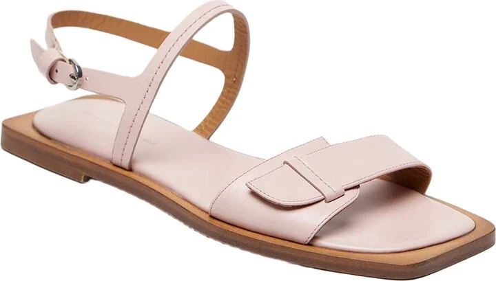 Holton Smooth Leather Flat Sandal - Image 11