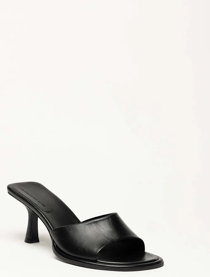 Holton Smooth Leather Heel Sandal - Image 2
