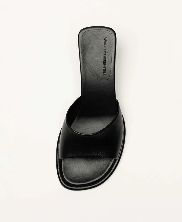 Holton Smooth Leather Heel Sandal - Image 5