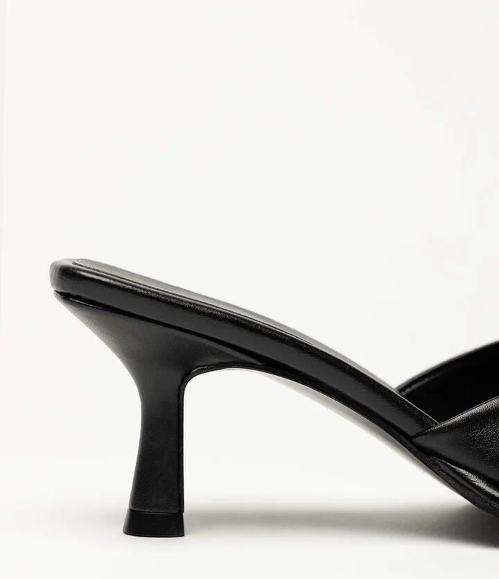 Holton Smooth Leather Heel Sandal - Image 7