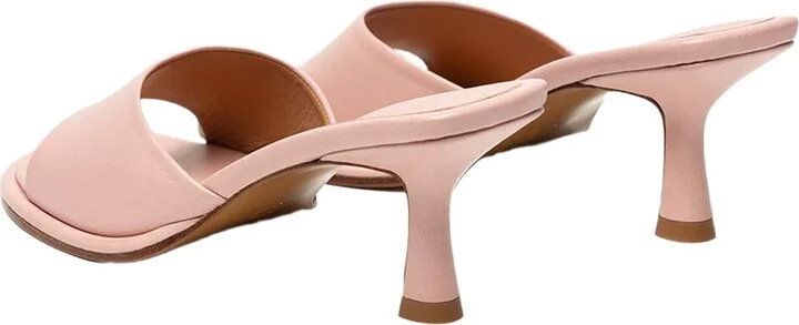 Holton Smooth Leather Heel Sandal - Image 11