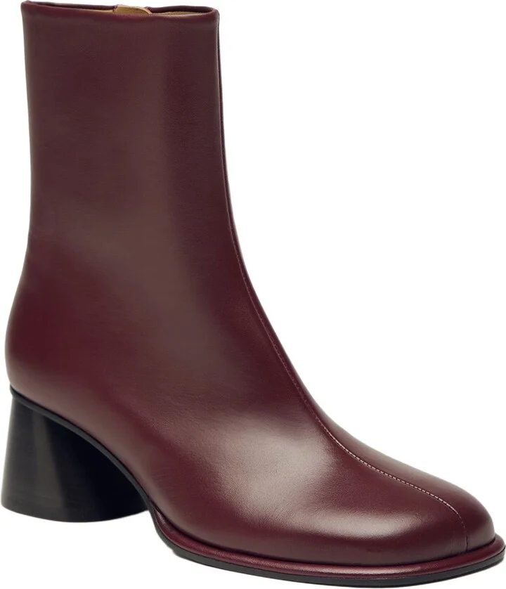Holton Smooth Leather Heeled Boots - Image 2