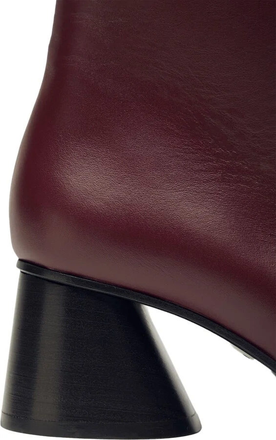Holton Smooth Leather Heeled Boots - Image 6