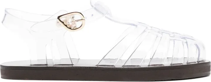 Homeria Jelly flat sandals