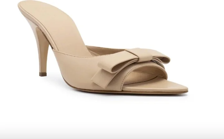 Honorine Point Toe Mule In Sand