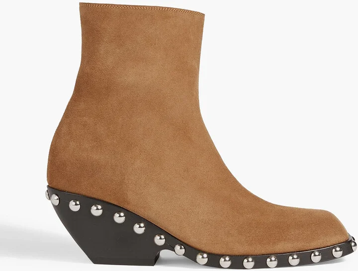 Hooper studded suede ankle boots
