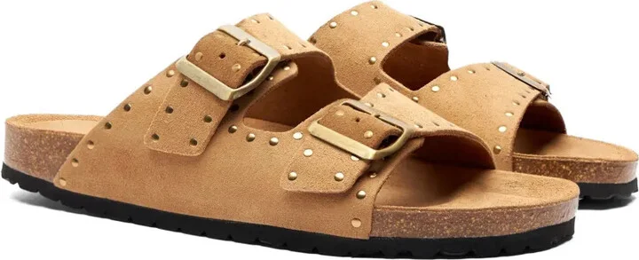 Hopi stud-embellished suede sandals - Image 2