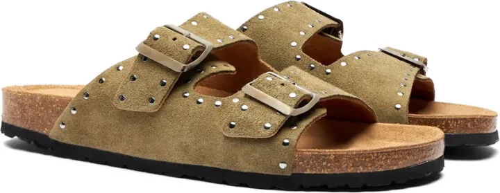 Hopi stud-embellished suede sandals - Image 2