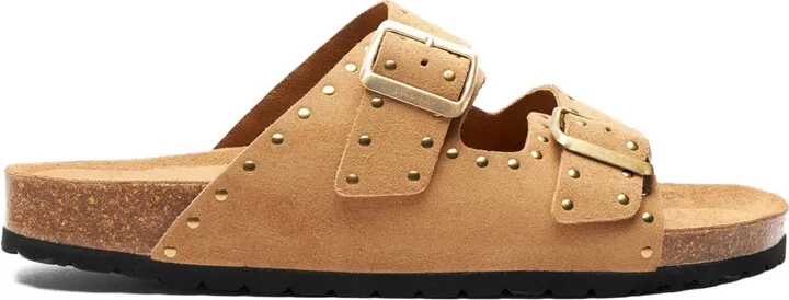 Hopi stud-embellished suede sandals